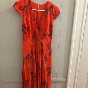 Orange Free People Dress